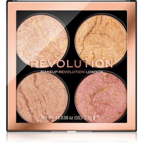 Cheek Kit palette per il viso colore Fresh Perspective 4 x 2,2 g - Makeup Revolution - Modalova