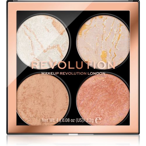 Cheek Kit paleta para el rostro tono Take a Breather 4 x 2.2 g - Makeup Revolution - Modalova