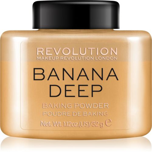 Baking Powder cipria in polvere colore Banana Deep 32 g - Makeup Revolution - Modalova