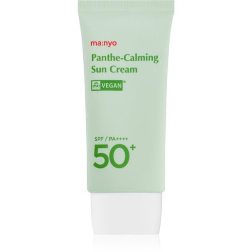 Panthe-Calming Sun Cream crema lenitiva protettiva per pelli molto sensibili e intolleranti SPF 50+ 50 ml - ma:nyo - Modalova