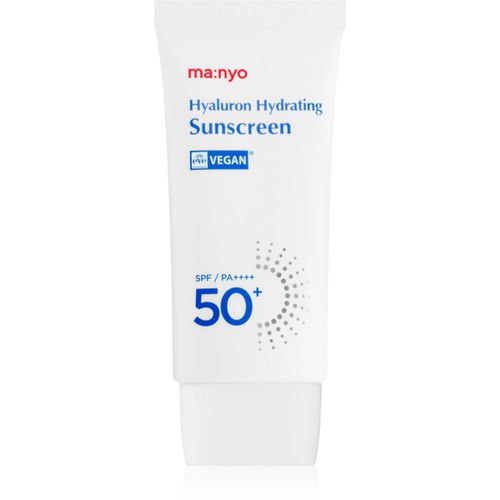 Hyaluron Hydrating Sunscreen lozione protettiva ultra leggera SPF 50+ 50 ml - ma:nyo - Modalova