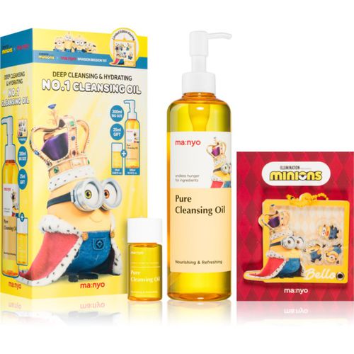 Minions Pure Cleansing Oil Set confezione regalo(per una pulizia perfetta della pelle) - ma:nyo - Modalova