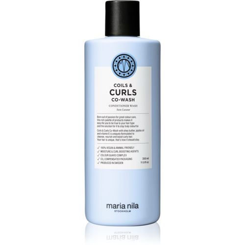 Coils & Curls Co-Wash Shampoo mit Conditioner für welliges und lockiges Haar 350 ml - Maria Nila - Modalova