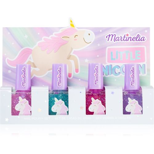 Little Unicorn Nail Polish Set Set mit Nagellacken für Kinder Pink, Blue, Purple, Fuchsia - Martinelia - Modalova