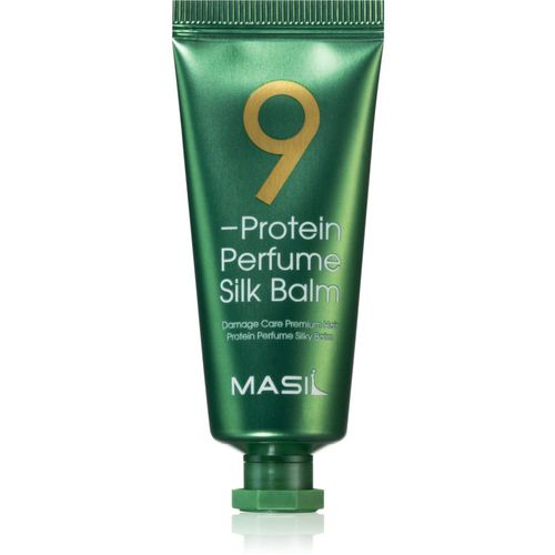 Protein Perfume Silk Balm spülfreie regenerierende Pflege für von Wärme überanstrengtes Haar 20 ml - MASIL - Modalova