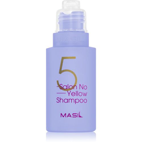 Salon No Yellow champú violeta neutralizante para tonos amarillos 50 ml - MASIL - Modalova