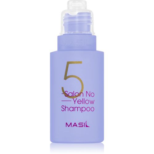 Salon No Yellow violettes Shampoo neutralisiert gelbe Verfärbungen 50 ml - MASIL - Modalova