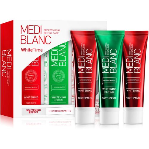 Dental Care White Time Set Set per la cura dentale (per denti bianchi e splendenti) - MEDIBLANC - Modalova