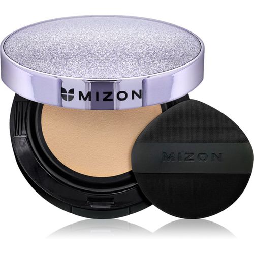 Vegan Collagen Cushion SPF38 PA++ maquillaje de larga duración en esponja de protección UV alta tono #21 Light Beige 2x15 g - Mizon - Modalova