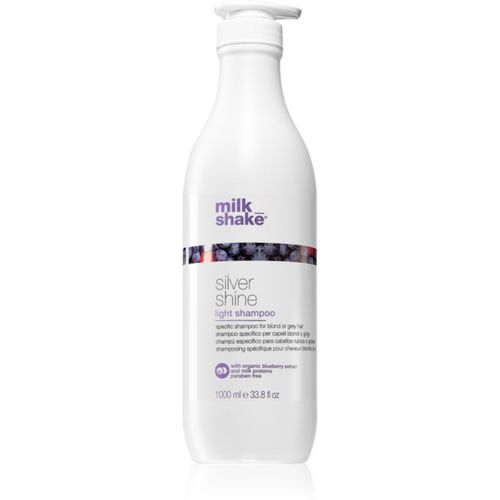 Silver Shine shampoo per capelli grigi e biondi light 1000 ml - Milk Shake - Modalova