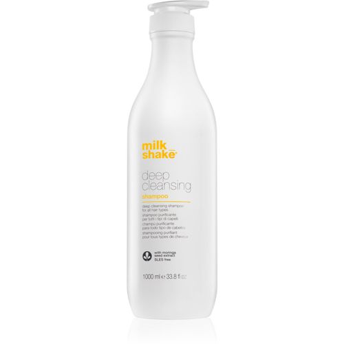 Deep Cleansing champú de limpieza profunda para todo tipo de cabello 1000 ml - Milk Shake - Modalova