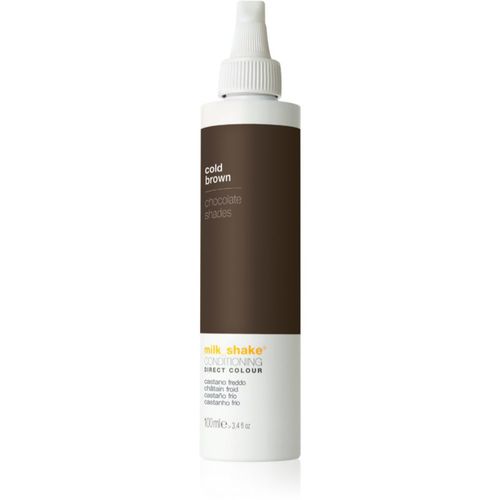 Direct Colour acondicionador tonificante de hidratación intensa Cold Brown 100 ml - Milk Shake - Modalova