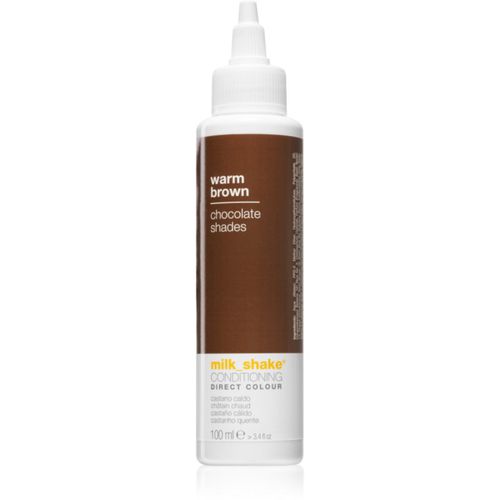 Direct Colour acondicionador tonificante de hidratación intensa Warm Brown 100 ml - Milk Shake - Modalova