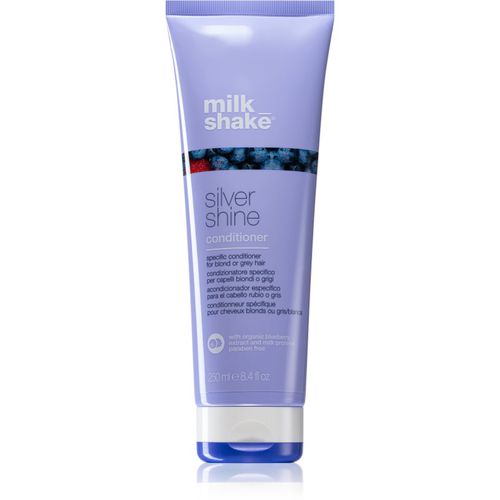 Silver Shine balsamo per capelli biondi neutralizzante per toni gialli 250 ml - Milk Shake - Modalova