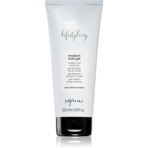 Lifestyling Supreme gel per capelli fissaggio medio 200 ml - Milk Shake - Modalova