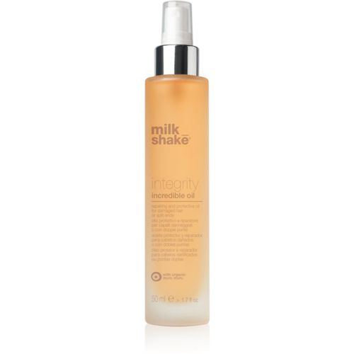 Integrity olio rigenerante e protettivo per capelli rovinati con doppie punte 50 ml - Milk Shake - Modalova