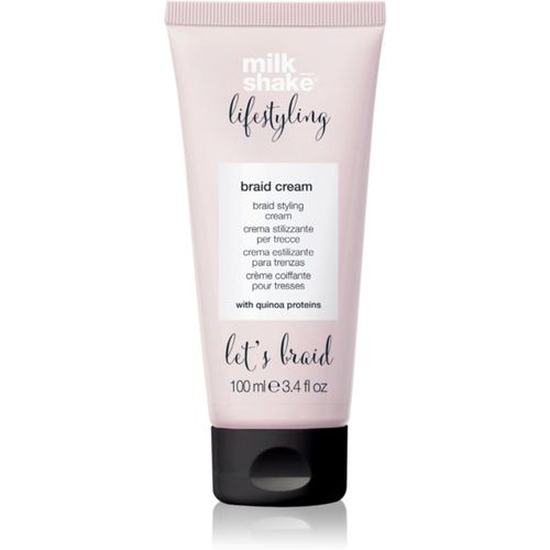 Lifestyling Braid Cream crema modellante per capelli 100 ml - Milk Shake - Modalova