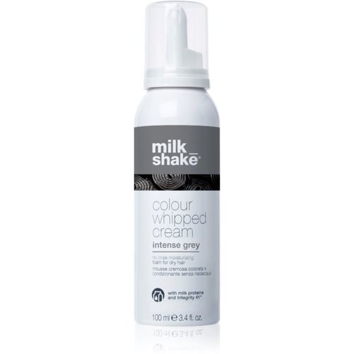 Colour Whipped Cream espuma tonificante para todo tipo de cabello Intense gray 100 ml - Milk Shake - Modalova