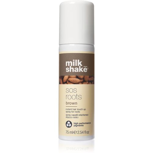 Sos roots Spray zum sofortigen Kaschieren der Farbunterschiede durch nachwachsende Haare Brown 75 ml - Milk Shake - Modalova