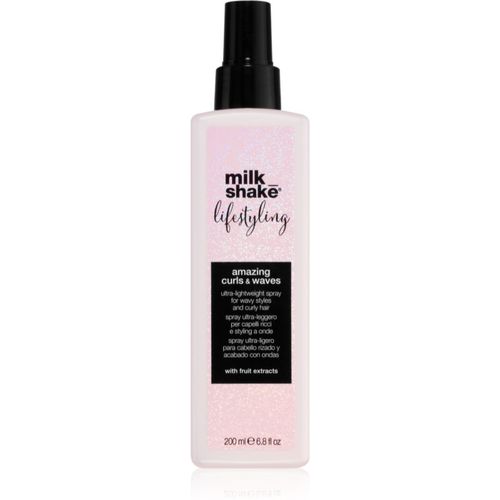 Lifestyling Amazing curls & waves Multifunktionshaarspray für welliges und lockiges Haar 200 ml - Milk Shake - Modalova