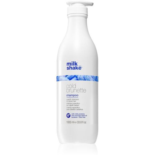 Cold Brunette Shampoo zum Neutralisieren von Gelbstich für braune Farbnuancen des Haares 1000 ml - Milk Shake - Modalova