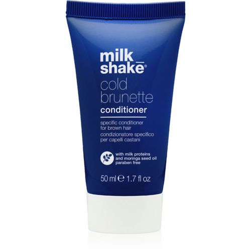 Cold Brunette Conditioner acondicionador para los tonos marrones del cabello 50 ml - Milk Shake - Modalova