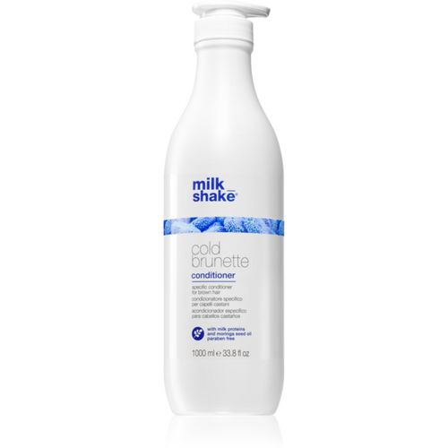 Cold Brunette Conditioner acondicionador para los tonos marrones del cabello 1000 ml - Milk Shake - Modalova