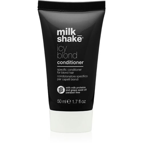 Icy Blond Conditioner acondicionador para cabello rubio 50 ml - Milk Shake - Modalova