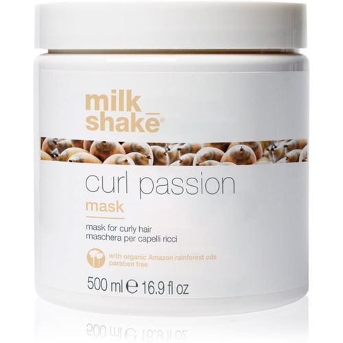 Curl Passion mascarilla de hidratación profunda para cabello 500 ml - Milk Shake - Modalova