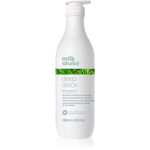 Deep Detox shampoo detergente detossinante per tutti i tipi di capelli 1000 ml - Milk Shake - Modalova