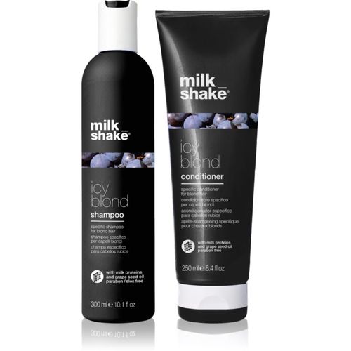 Icy Blond Duo Pack set para cabello rubio y con mechas - milk_shake® - Modalova