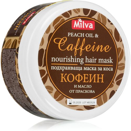 Caffeine maschera nutriente per capelli normali e secchi 250 ml - Milva - Modalova