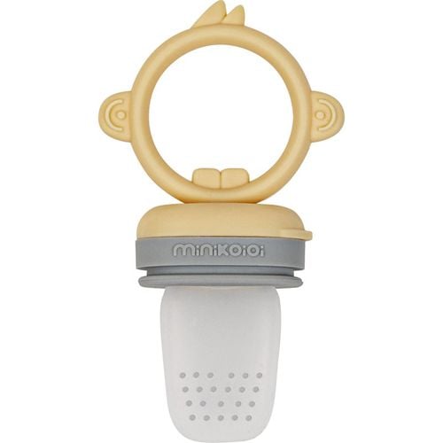 Feeder Teether Grey/ Yellow mordedera de alimentación 1 ud - Minikoioi - Modalova