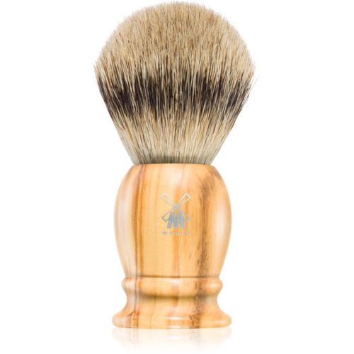 CLASSIC Silvertip Badger Olive Wood brocha de afeitar de pelo de tejón Medium 1 ud - Mühle - Modalova