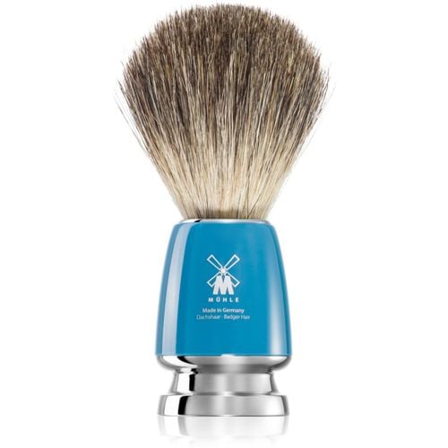 RYTMO Pure Badger pennello da barba in pelo di tasso Blue Resin 1 pz - Mühle - Modalova