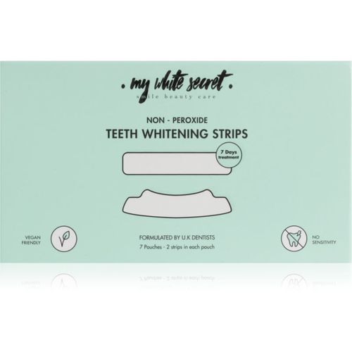 Non - Peroxide Teeth Whitenings Strips Zahnweißer-Streifen für die Zähne 7 St - My White Secret - Modalova