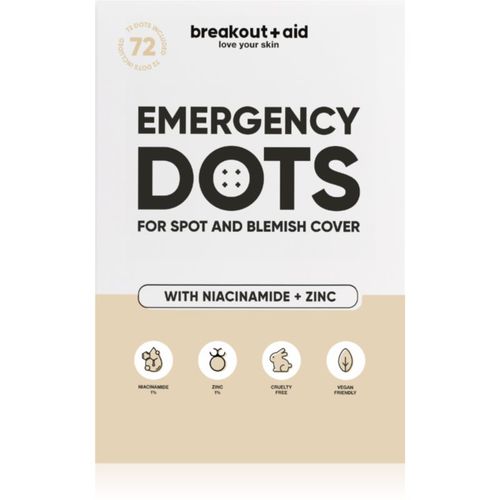 Breakout + Aid Emergency Dots trattamento localizzato anti-acne con niacinamide e zinco 72 pz - My White Secret - Modalova