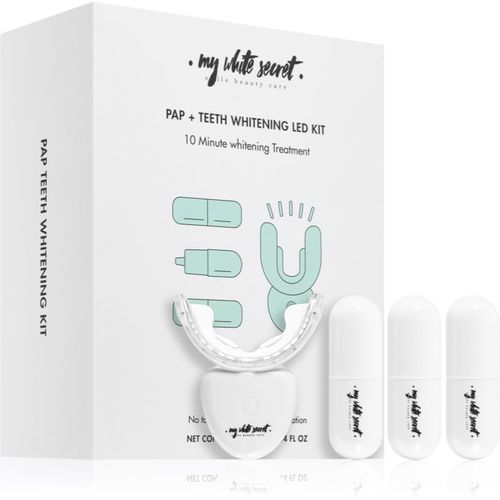 PAP+ Teeth Whitening LED Kit kit per lo sbiancamento dei denti - My White Secret - Modalova