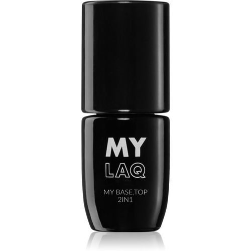 My Base 2in1 base e top coat per unghie in gel 5 ml - MYLAQ - Modalova