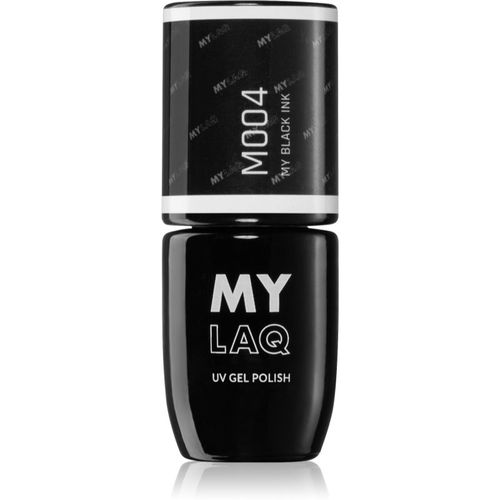 UV Gel Polish esmalte de uñas en gel tono My Black Ink 5 ml - MYLAQ - Modalova