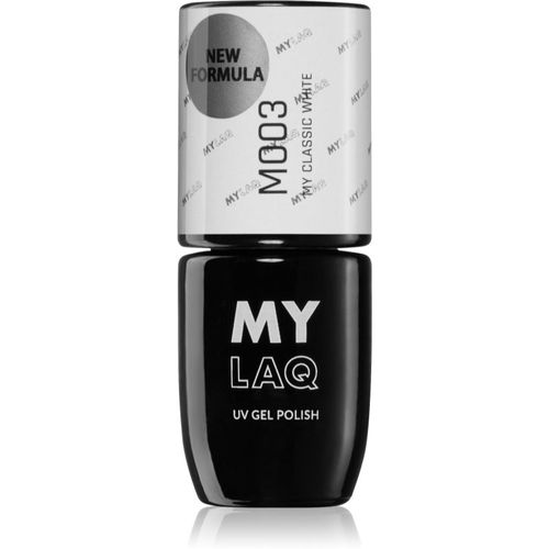 UV Gel Polish gel smalto colore My Classic White 5 ml - MYLAQ - Modalova