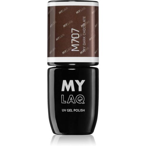 UV Gel Polish Gel-Nagellack Farbton My Dark Chocolate 5 ml - MYLAQ - Modalova