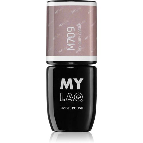 UV Gel Polish esmalte de uñas en gel tono My Ruby Cocoa 5 ml - MYLAQ - Modalova