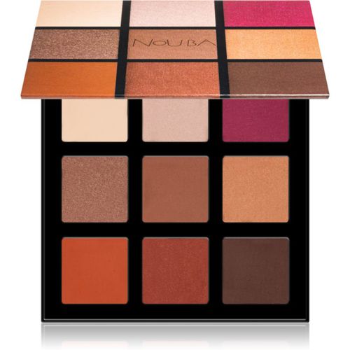 Clay Red N. 1 paleta de sombras de ojos 9 g - Nouba - Modalova