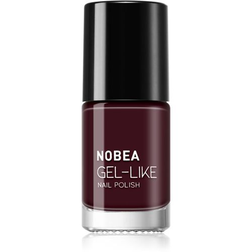 Day-to-Day Gel-like Nail Polish smalto per unghie effetto gel colore Almost black #N18 6 ml - NOBEA - Modalova