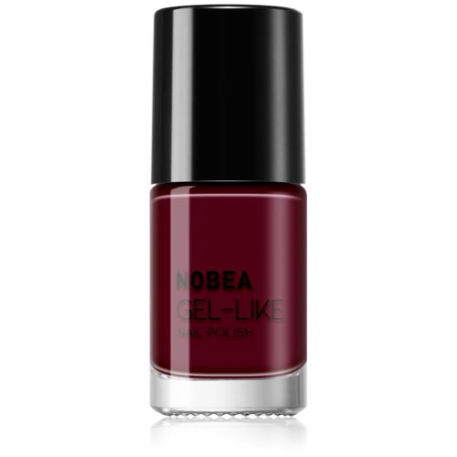 Day-to-Day Gel-like Nail Polish esmalte de uñas efecto gel tono Dark cherry #N09 6 ml - NOBEA - Modalova