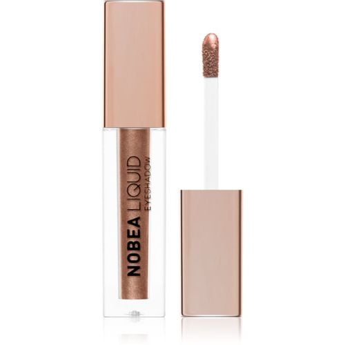 Metal Liquid Eyeshadow ombretti liquidi colore Coffee #E04 4 ml - NOBEA - Modalova