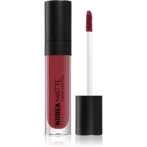 Day-to-Day Matte Liquid Lipstick rossetto liquido matte colore Maroon #M10 7 ml - NOBEA - Modalova