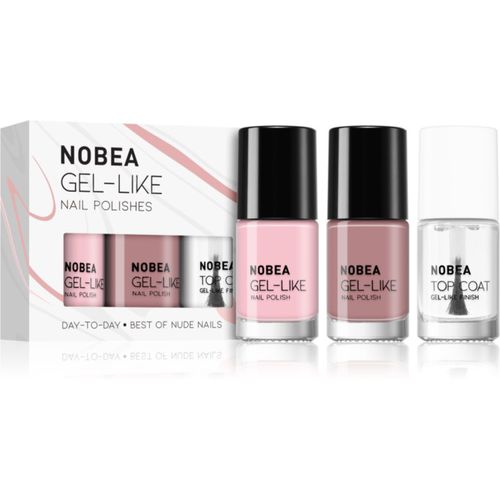 Day-to-Day Best of Nude Nails Set conjunto de esmaltes de uñas Best of Nude Nails - NOBEA - Modalova