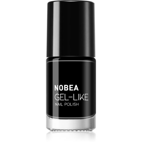 Day-to-Day Gel-like Nail Polish esmalte de uñas efecto gel tono Black sapphire #N22 6 ml - NOBEA - Modalova